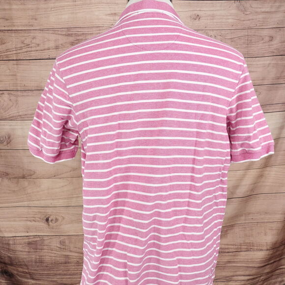 DANIEL CREMIEUX COLLECTION LIGHT RED SHORT SLEEVE POLO SHIRT MENS SIZE M MEDIUM - Picture 4 of 7